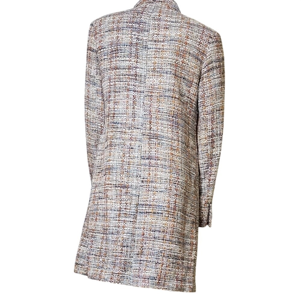 Talula Multicolor Tweed Button-Up Blazer - Picture 3 of 11